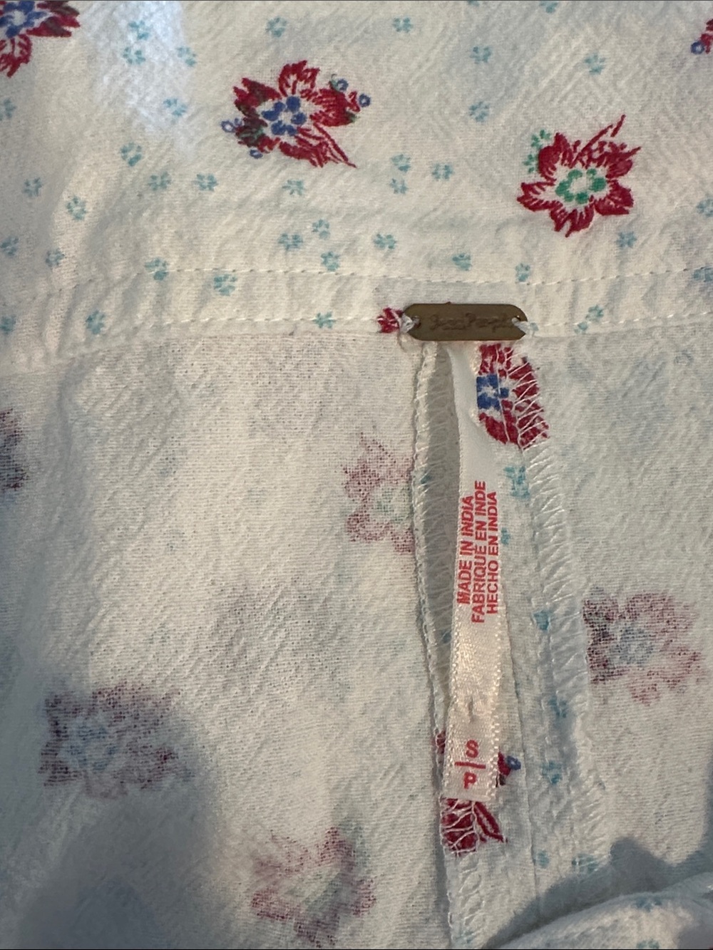 Free People Maddie Printed Tunic Top New! - Picture 8 of 11